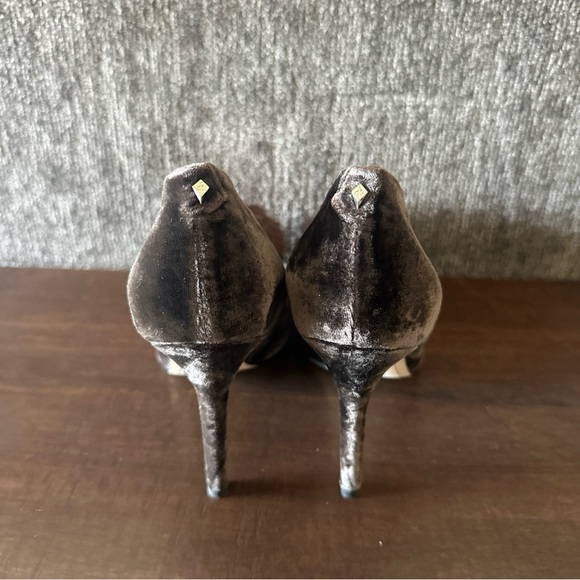 Sam Edelman Haroldson Pump Heels Women's Size 6.5 Dark Brown Event Formal Pom - Picture 5 of 11